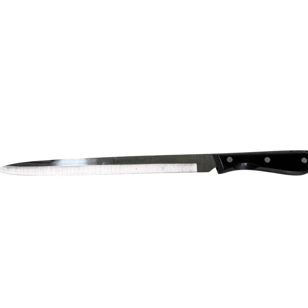 Vintage Emperor Steel Slicing Carving Knife 10.5 inch‎ Blade Household Products